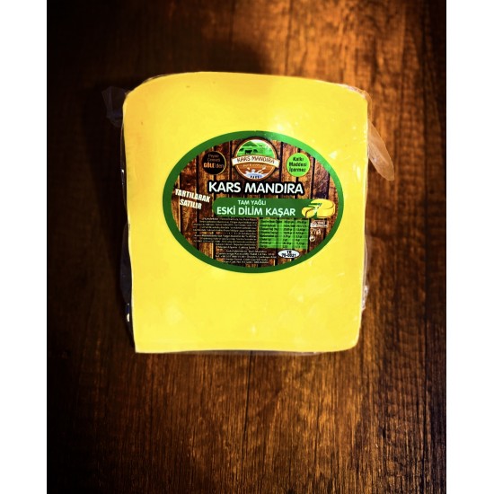 Dilimli Eski Kaşar 1KG ( 1 Yıllık )