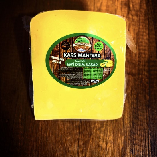 Dilimli Eski Kaşar 1KG ( 1 Yıllık )